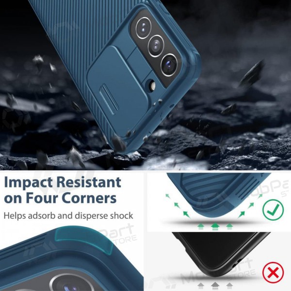 Samsung Galaxy S24 Plus hoesje „Nillkin CamShield Pro“ (blauw)