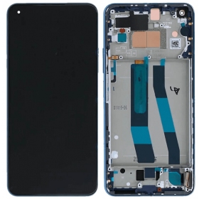 Xiaomi 11 Lite 5G NE scherm (blauw) (met een frame) (origineel)