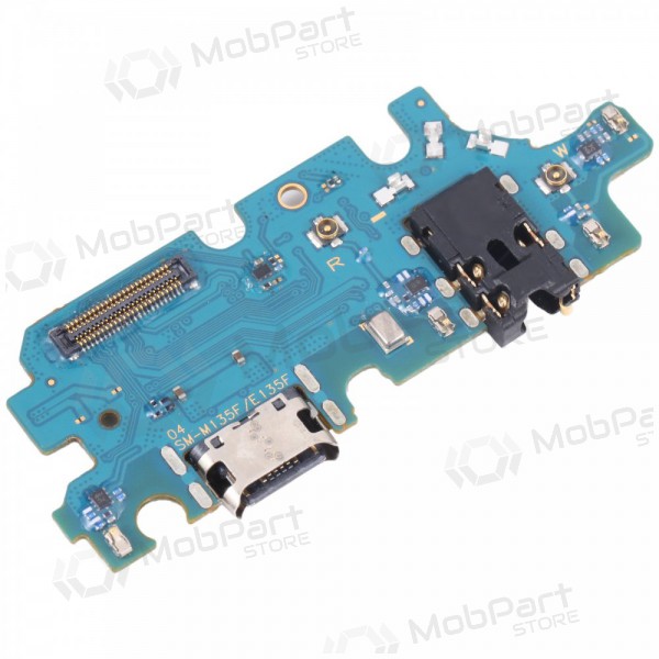 Samsung M135 Galaxy M13 2022 oplaadconnector en microfoon (service pack) (origineel)