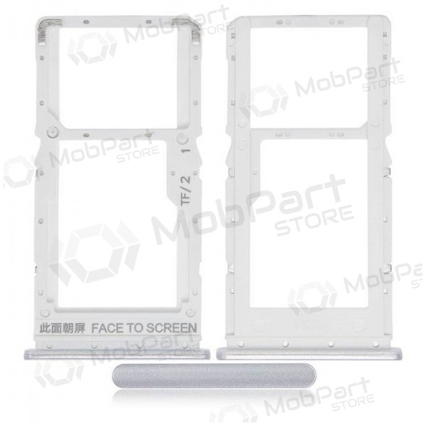 Xiaomi Redmi Note 10 5G SIM-kaarthouder (zilverachtig)