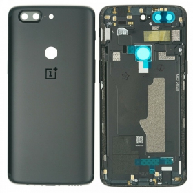 OnePlus 5T achterkant zwart (Midnight Black) (gebruikt grade B, origineel)