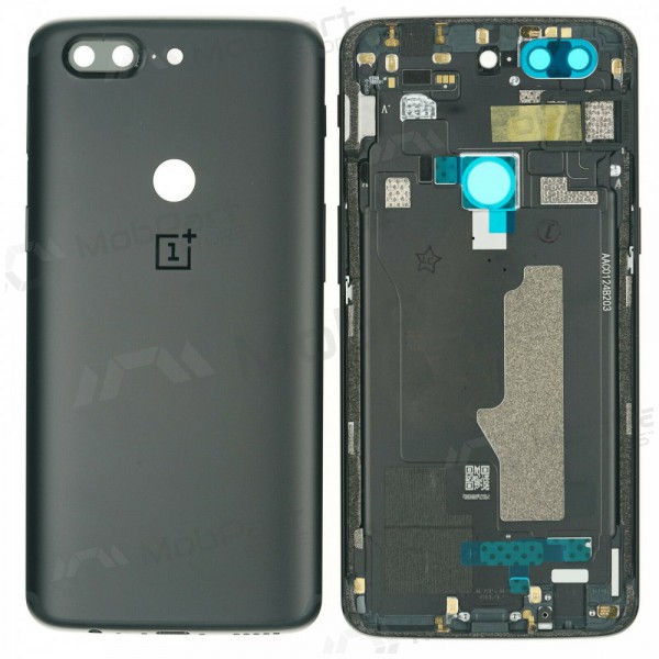 OnePlus 5T achterkant zwart (Midnight Black) (gebruikt grade B, origineel)