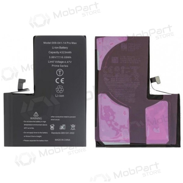 Apple iPhone 14 Pro Max batterij, akumuliatorius (Premium)