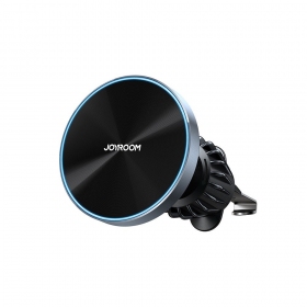 Automobilinis laikiklis-lader Joyroom JR-ZS240 Pro MagSafe 15W zwart