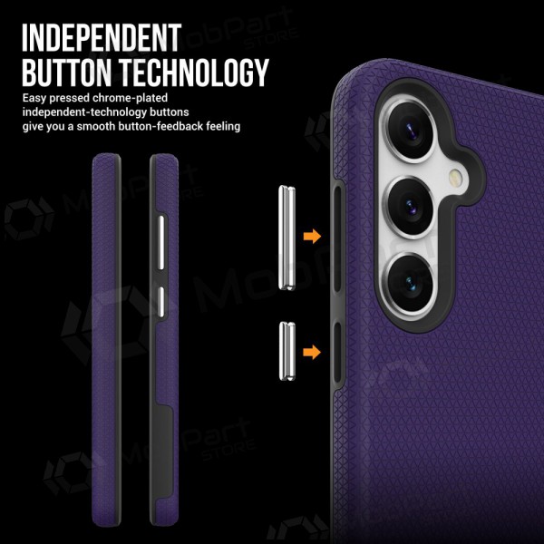 Samsung Galaxy S24, S25 hoesje „Perfectionists“ (Purper)