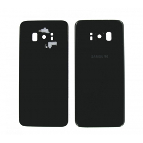 Samsung G955F Galaxy S8 Plus achterkant zwart (Midnight black) (gebruikt grade B, origineel)