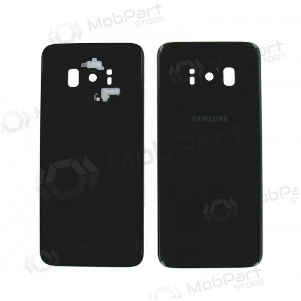 Samsung G955F Galaxy S8 Plus achterkant zwart (Midnight black) (gebruikt grade B, origineel)
