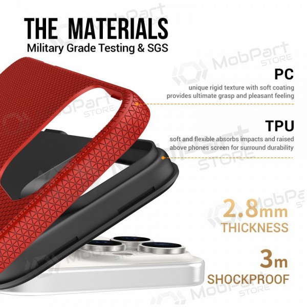 Apple iPhone 17 hoesje - Perfectionists (rood)