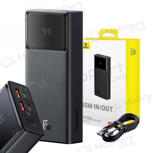 Externe batterij Power Bank Baseus StarLord 65W 20000mAh zwart P10022906113-00