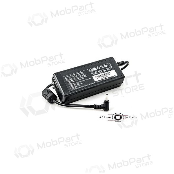 ASUS 45W: 19V, 2.37 laptop oplader