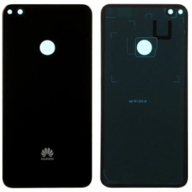 Huawei P8 Lite 2017 / P9 Lite 2017 / Honor 8 Lite achterkant (zwart) (service pack) (origineel)