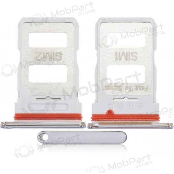 Xiaomi Mi 11i / Poco F3 SIM-kaarthouder (zilverachtig) (service pack) (origineel)