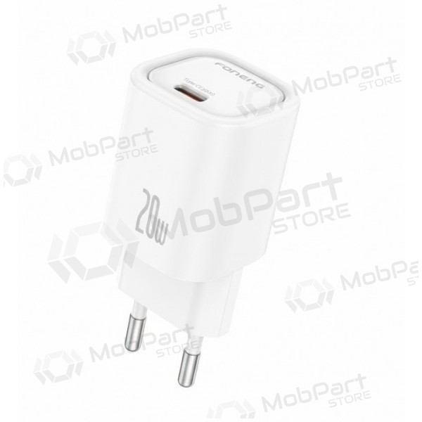 {tekstas} Telefoonoplader Foneng EU69 20 W USB-C wit