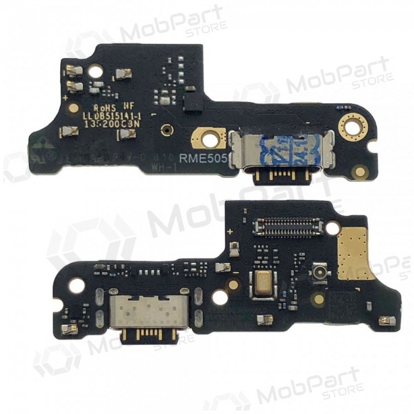 Lanksčioji connector Xiaomi Redmi 14C 4G/Poco C75 įkrovimo kontakto su mikrofonu origineel (service pack)