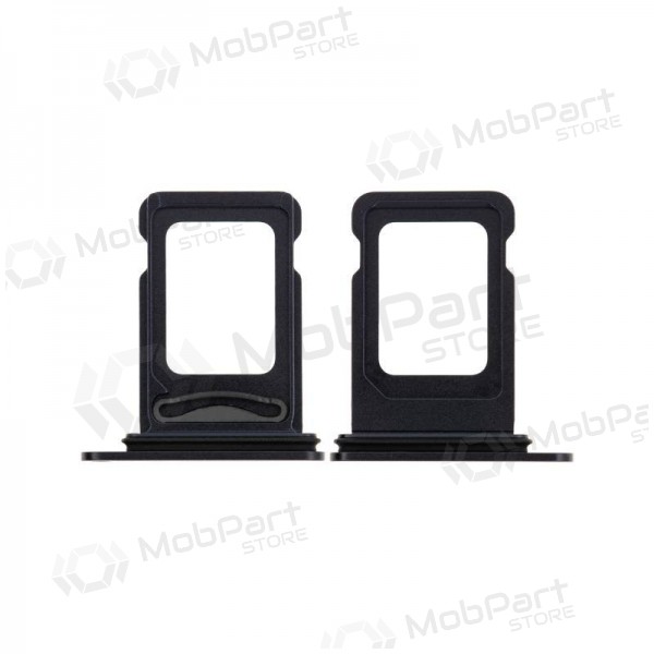 Apple iPhone 12 (Dual) SIM-kaarthouder (zwart)