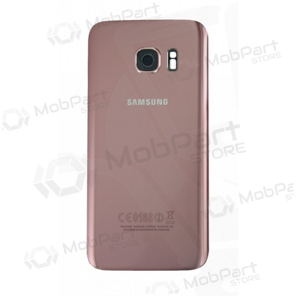 Samsung G930F Galaxy S7 achterkant roze (rose pink) (gebruikt grade A, origineel)