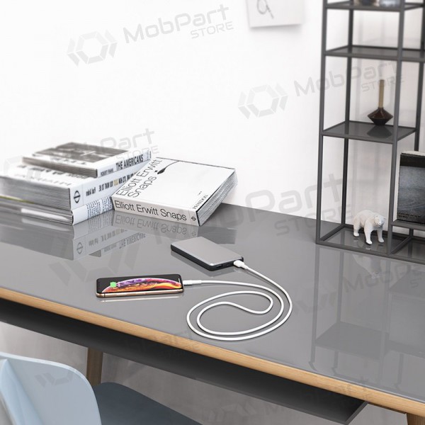 USB kabel Borofone BX30 Lightning 1.0m (wit)