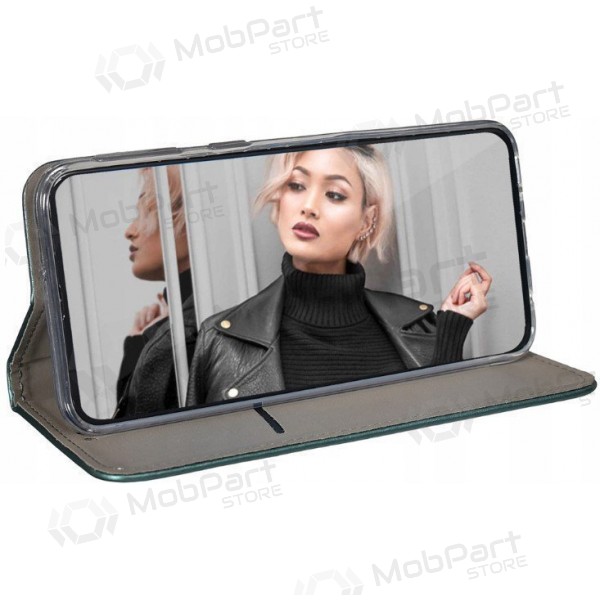 Xiaomi Redmi A5, Poco C71 (173,45x79,35x8,45) hoesje - Smart Magnetic (donkergroen)
