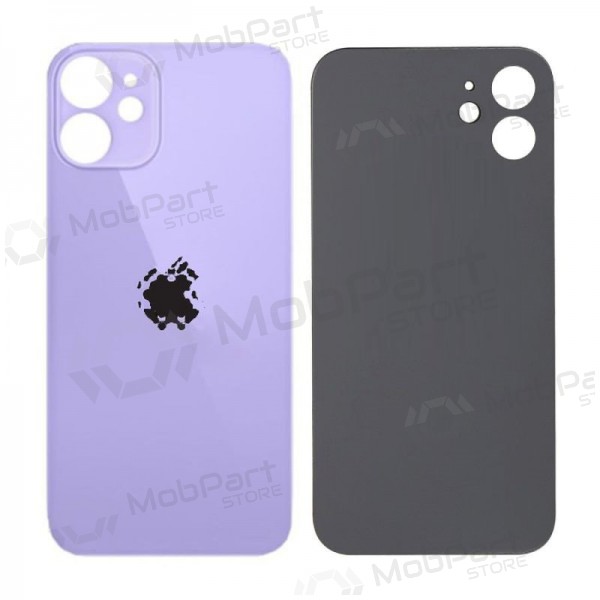 Apple iPhone 12 mini achterkant (Purper) (bigger hole for camera)