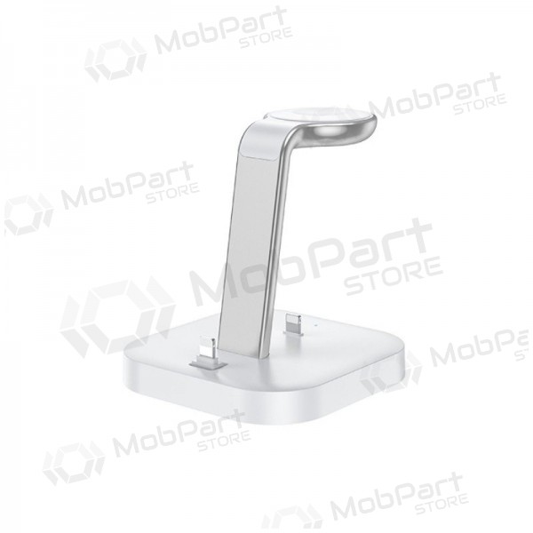 Lader draadloze Hoco CW43 Graceful 3-in-1 wit
