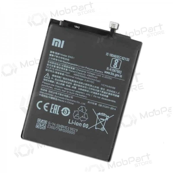 Xiaomi Redmi 8, Redmi 8A batterij, akumuliatorius (origineel)
