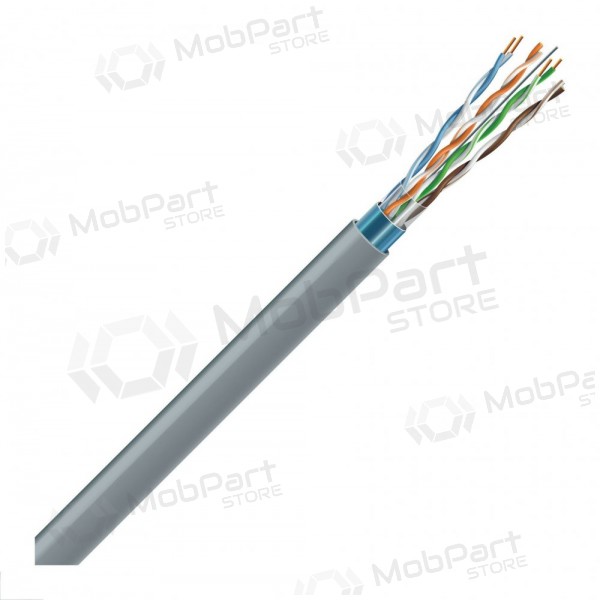LAN netwerkkabel ECG FTP 6 (intern, afgeschermd, PVC, 305m, Eca, 24 AWG/0.54mm)