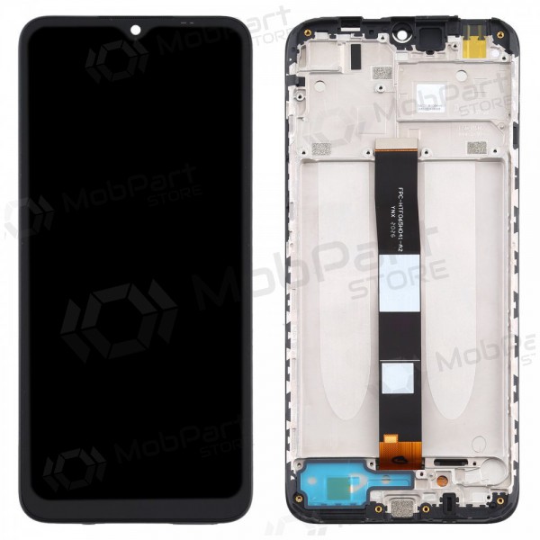 Xiaomi Redmi 9A / 9C / 9AT scherm (zwart) (met een frame) (origineel)