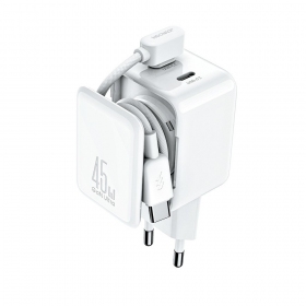 Lader Joyroom JR-TCL05 45W 2xUSB-C wit