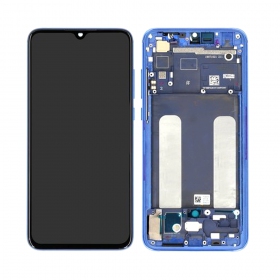 Xiaomi Mi 9 Lite scherm (blauw) (met een frame) (service pack) (origineel)
