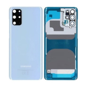 Samsung G985 / G986 Galaxy S20 Plus achterkant (Cloud Blue) (gebruikt grade B, origineel)