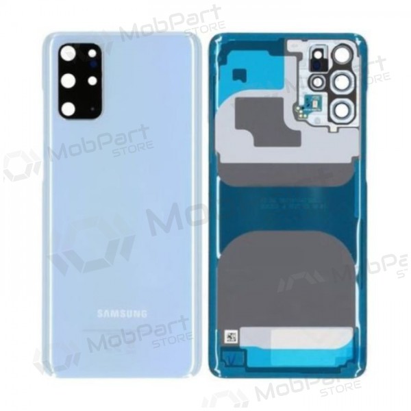 Samsung G985 / G986 Galaxy S20 Plus achterkant (Cloud Blue) (gebruikt grade B, origineel)