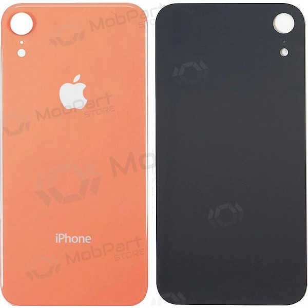Apple iPhone XR achterkant  (coral) (bigger hole for camera)