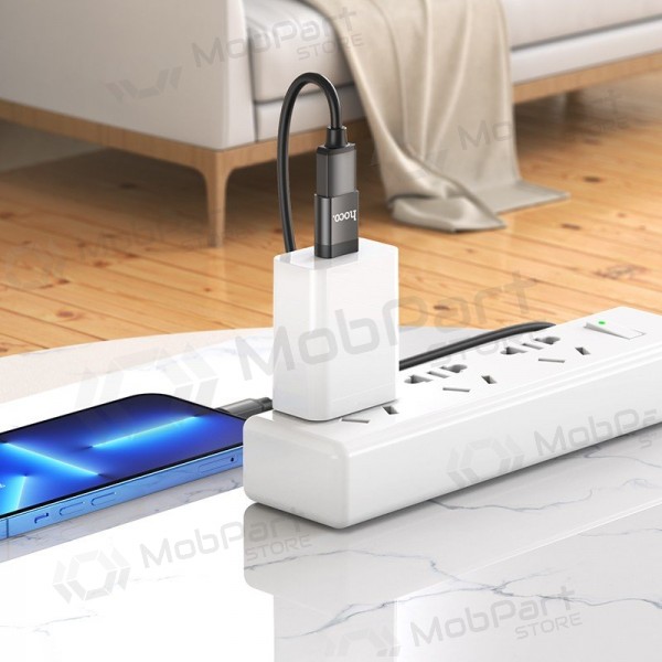 USB-C adapter Hoco UA17 USB-C naar USB-A zwart