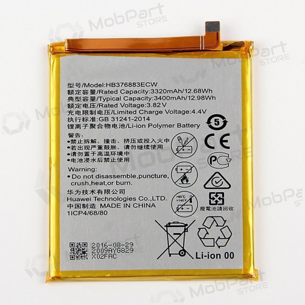 Huawei P9 Plus (HB376883ECW) batterij / accu (3400mAh)