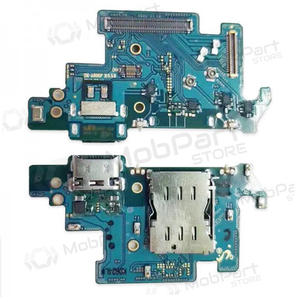 Samsung A805 Galaxy A80 2019 oplaadconnector en microfoon (service pack) (origineel)
