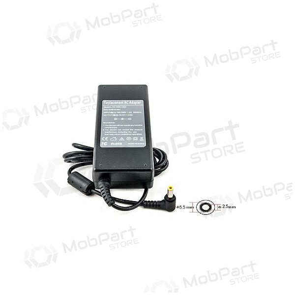 HP 90W: 18.5V, 4.9A laptop oplader