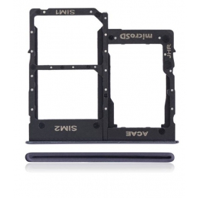 Samsung A315 Galaxy A31 2020 SIM-kaarthouder (zwart) (service pack) (origineel)