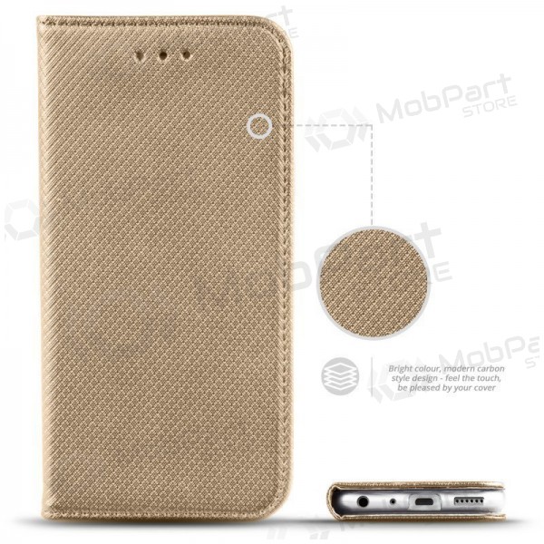 Xiaomi Redmi A5, Poco C71 (173,45x79,35x8,45) hoesje – Smart Magnet (goudkleurig)