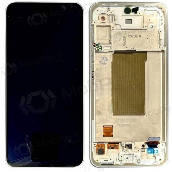 Samsung Galaxy A36 scherm (wit) (met een frame) (refurbished)