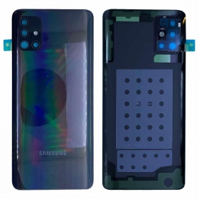Samsung A515 Galaxy A51 2020 achterkant zwart (Prism Crush Black) (gebruikt grade C, origineel)