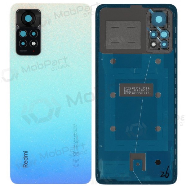 Xiaomi Redmi Note 11 Pro 5G achterkant (lichtblauw) (origineel) (service pack)
