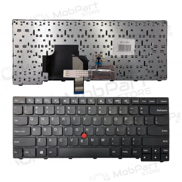 LENOVO: Thinkpad T440, T440p, T440s, T450, T450s, T431s, E431 toetsenbord su rėmėliu en „trackpoint“
