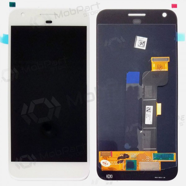 Google Pixel XL scherm (wit) (service pack) (origineel)