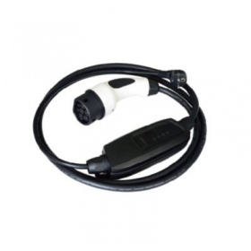 Elektromobilio nešiojamas lader Duosida Type 2 - Schuko (220V), 16A, 3.6kW, 1-fazė, 5m