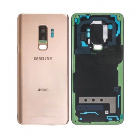 Samsung G965F Galaxy S9 Plus achterkant gouden (Sunrise Gold) (gebruikt grade B, origineel)