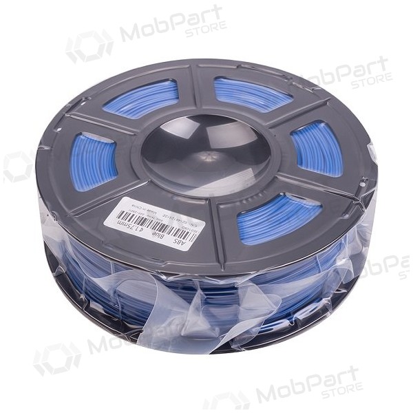 3D spausdinimo plastikas ABS, 1.75mm, 1kg, blauw
