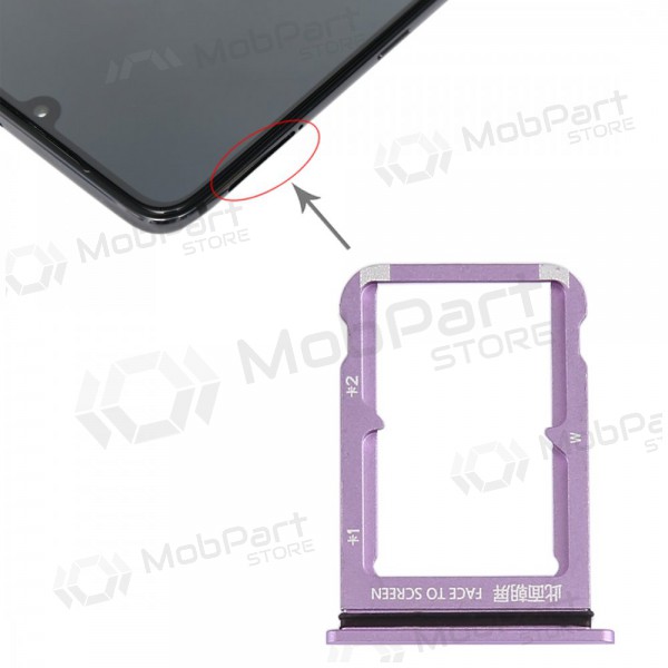 Xiaomi Mi 9 SIM-kaarthouder (Purper)
