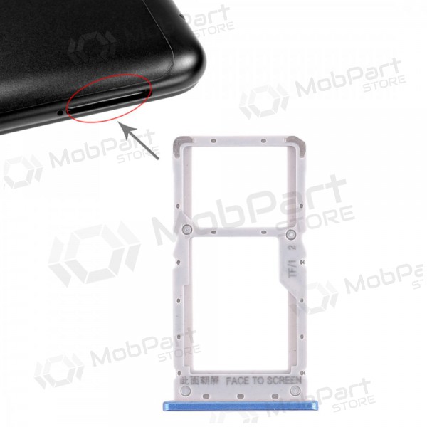 Xiaomi Redmi Note 6 Pro SIM-kaarthouder (blauw)