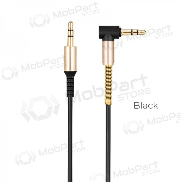 Audio adapter Hoco UPA02 AUX 3,5mm į 3,5mm (zwart)