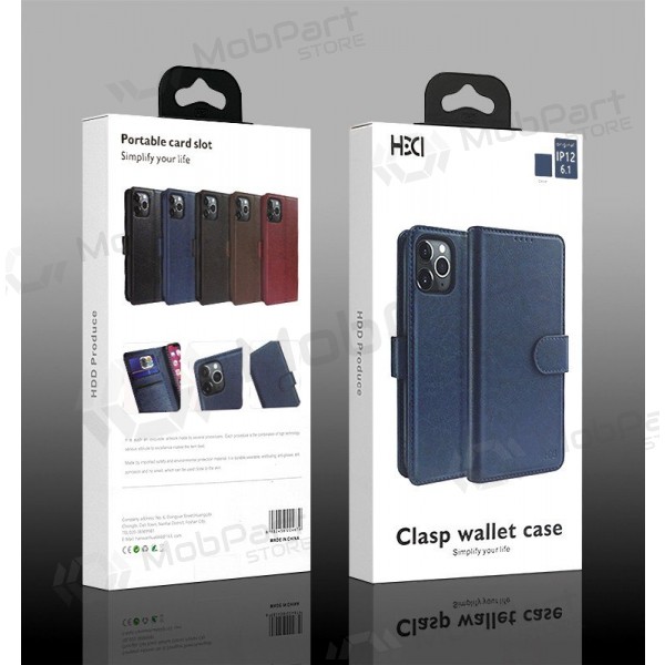 Samsung Galaxy A37 hoesje - HDD Clasp Wallet Case (blauw)